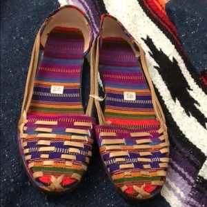 Mexican tribal sandals